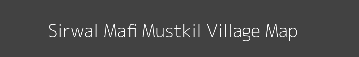 Map of Sirwal Mafi Mustkil Village in Uttar Pradesh Image