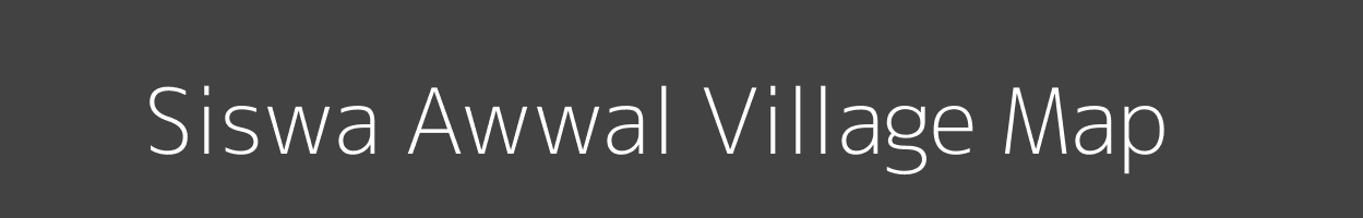 Map of Siswa Awwal Village in Uttar Pradesh Image