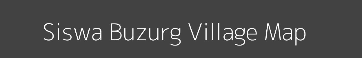 Map of Siswa Buzurg Village in Uttar Pradesh Image