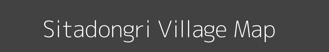 Map of Sitadongri Village in Madhya Pradesh Image