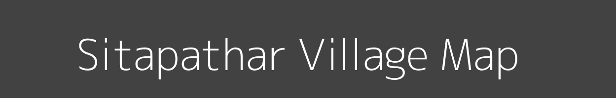 Map of Sitapathar Village in Madhya Pradesh Image