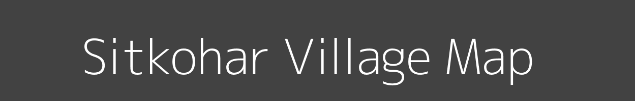 Map of Sitkohar Village in Uttar Pradesh Image