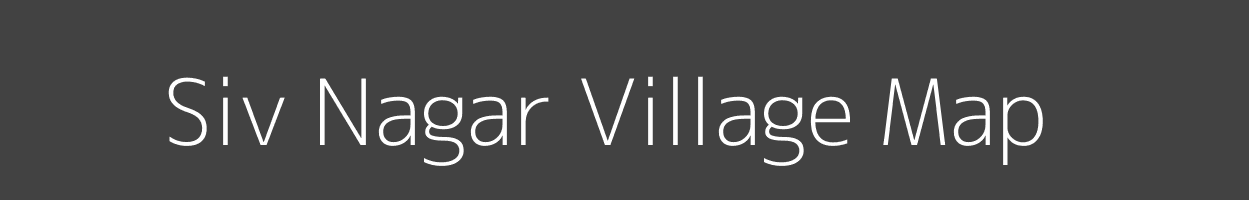 Map of Siv Nagar Village in Uttarakhand Image