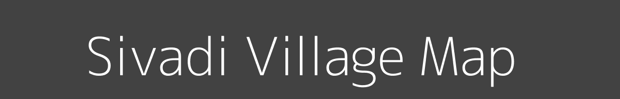 Map of Sivadi Village in Tamil Nadu Image