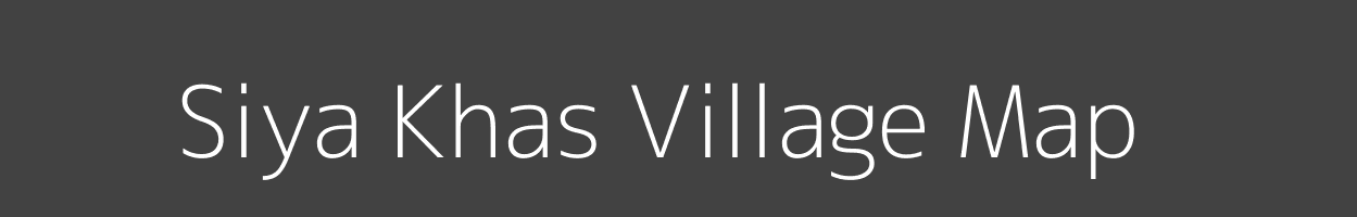 Map of Siya Khas Village in Madhya Pradesh Image