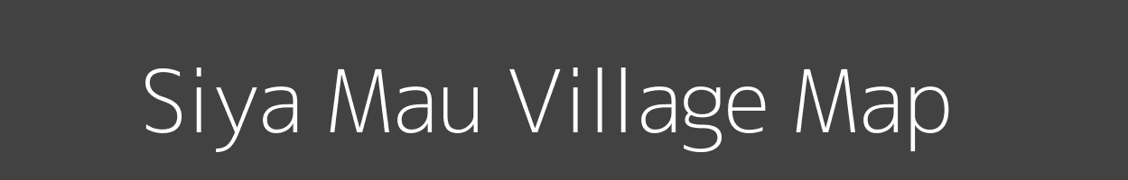 Map of Siya Mau Village in Madhya Pradesh Image
