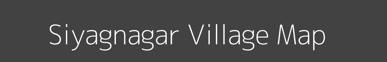 Map of Siyagnagar Village in Rajasthan Image