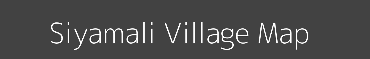 Map of Siyamali Village in Rajasthan Image