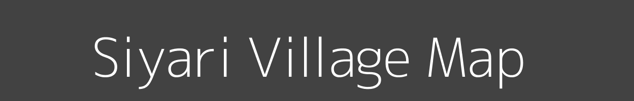 Map of Siyari Village in Rajasthan Image