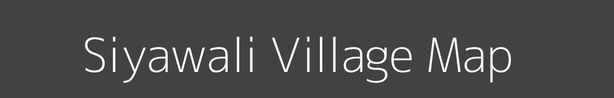 Map of Siyawali Village in Madhya Pradesh Image