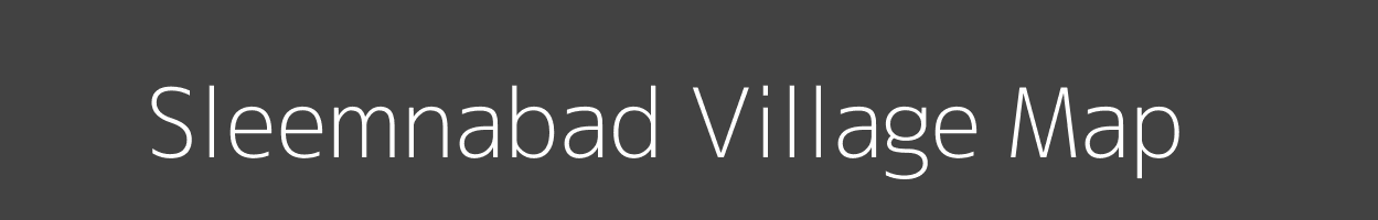 Map of Sleemnabad Village in Madhya Pradesh Image