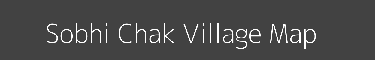 Map of Sobhi Chak Village in Jharkhand Image