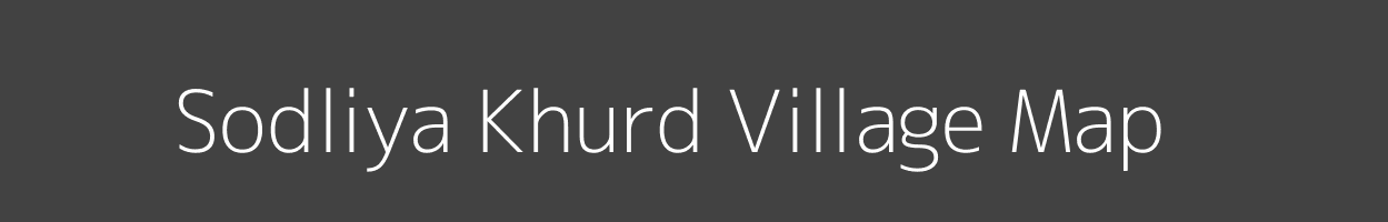 Map of Sodliya Khurd Village in Madhya Pradesh Image