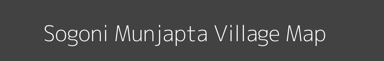 Map of Sogoni Munjapta Village in Madhya Pradesh Image