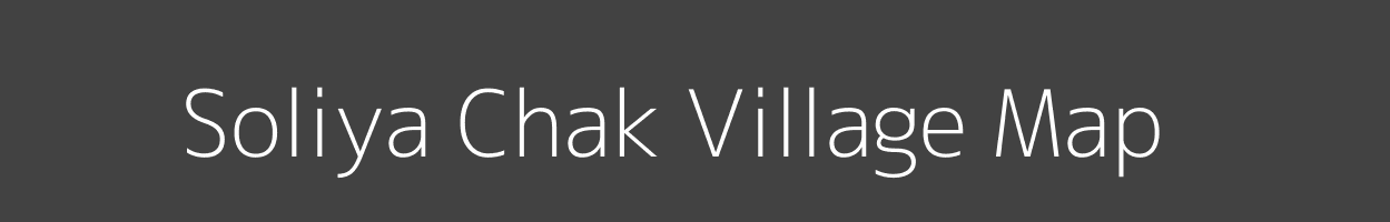 Map of Soliya Chak Village in Jharkhand Image