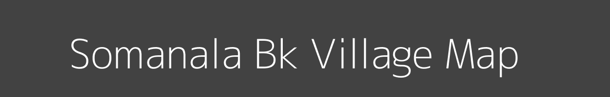 Map of Somanala Bk Village in Maharashtra Image