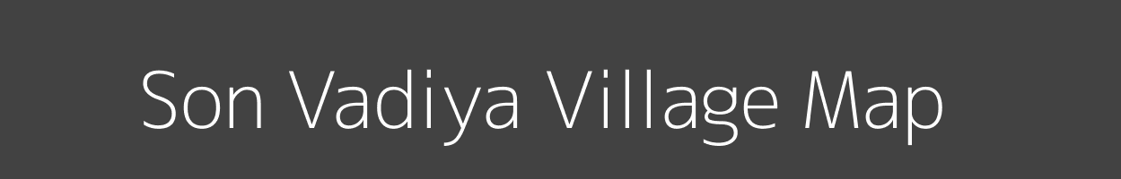 Map of Son Vadiya Village in Gujarat Image