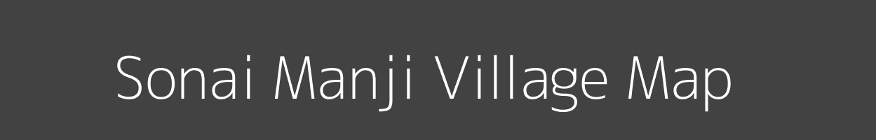 Map of Sonai Manji Village in Rajasthan Image