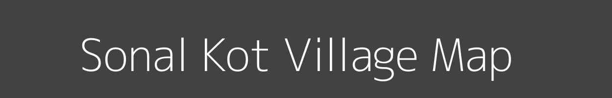 Map of Sonal Kot Village in Jammu and Kashmir Image