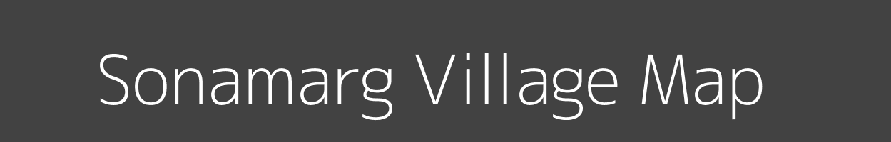 Map of Sonamarg Village in Jammu and Kashmir Image