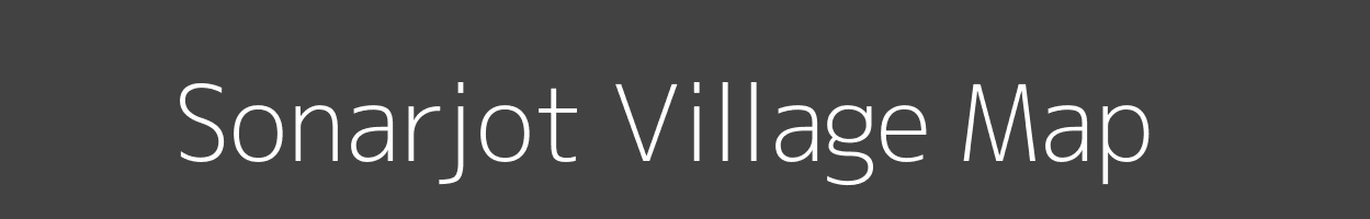 Map of Sonarjot Village in Uttar Pradesh Image