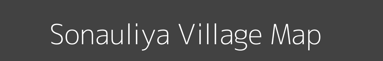 Map of Sonauliya Village in Uttar Pradesh Image