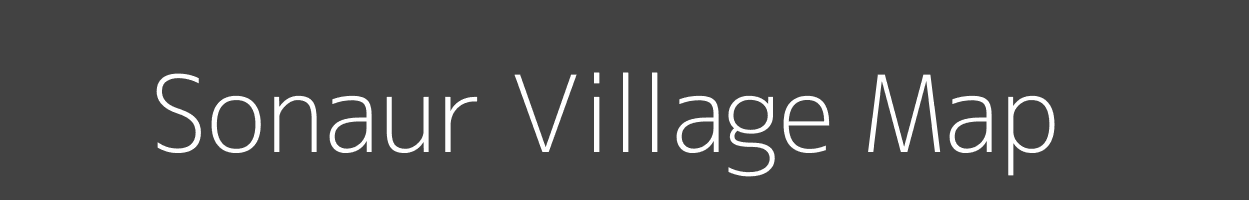 Map of Sonaur Village in Uttar Pradesh Image