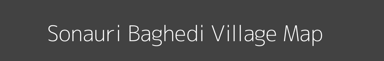 Map of Sonauri Baghedi Village in Madhya Pradesh Image