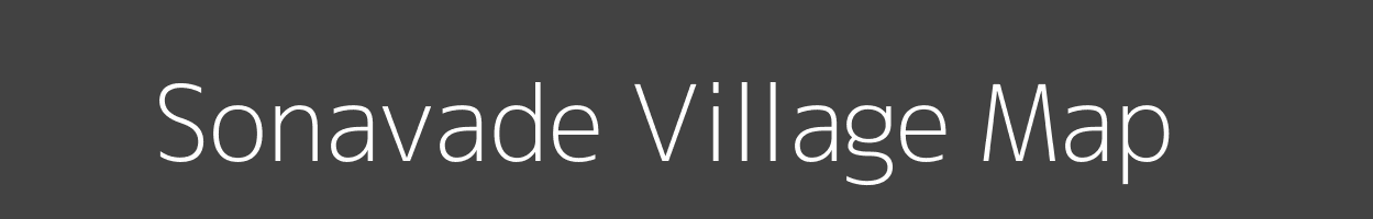 Map of Sonavade Village in Maharashtra Image