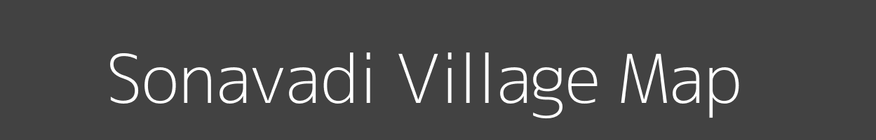 Map of Sonavadi Village in Maharashtra Image