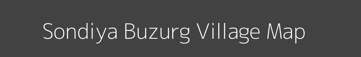 Map of Sondiya Buzurg Village in Uttar Pradesh Image