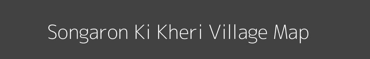 Map of Songaron Ki Kheri Village in Rajasthan Image