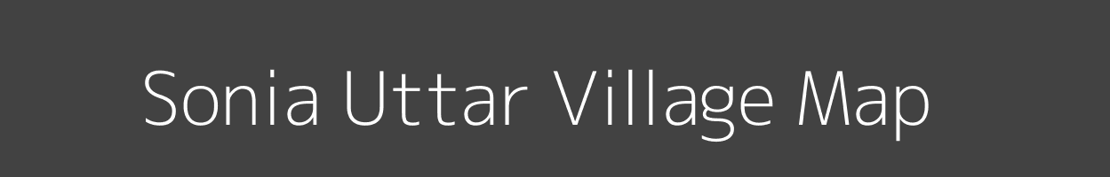 Map of Sonia Uttar Village in Uttar Pradesh Image