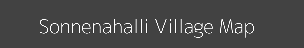 Map of Sonnenahalli Village in Karnataka Image