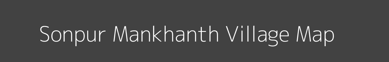 Map of Sonpur Mankhanth Village in Uttar Pradesh Image