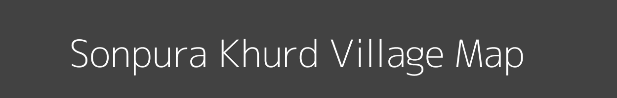 Map of Sonpura Khurd Village in Jharkhand Image