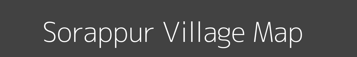 Map of Sorappur Village in Tamil Nadu Image