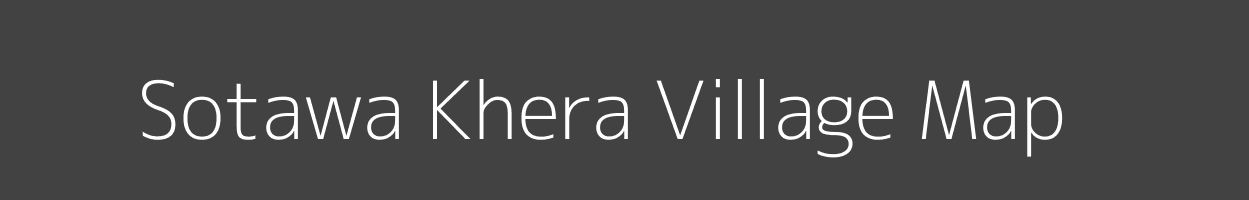 Map of Sotawa Khera Village in Uttar Pradesh Image