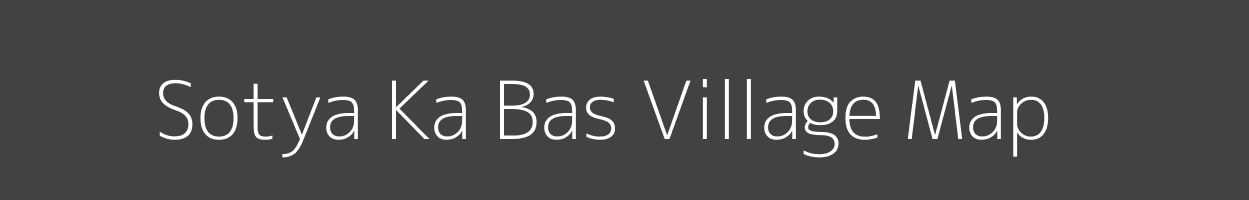 Map of Sotya Ka Bas Village in Rajasthan Image