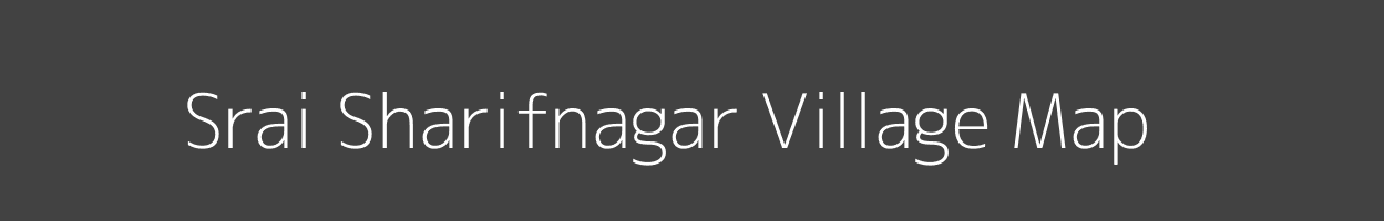 Map of Srai Sharifnagar Village in Uttar Pradesh Image