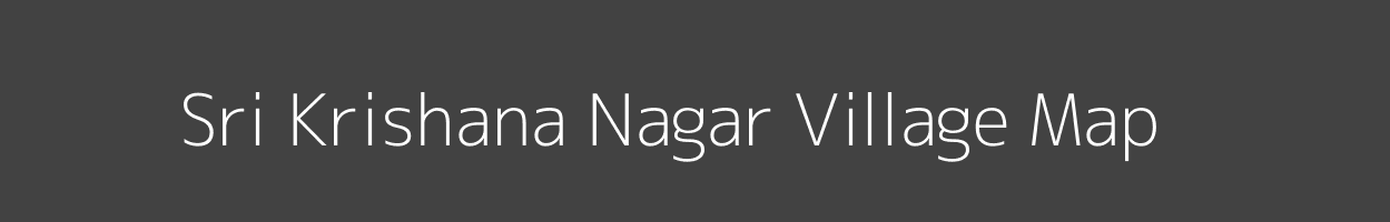 Map of Sri Krishana Nagar Village in Rajasthan Image