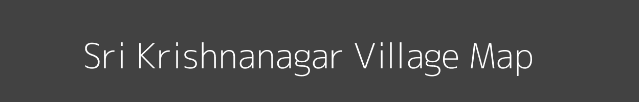 Map of Sri Krishnanagar Village in Rajasthan Image