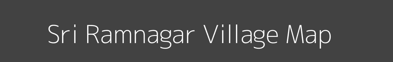 Map of Sri Ramnagar Village in Rajasthan Image