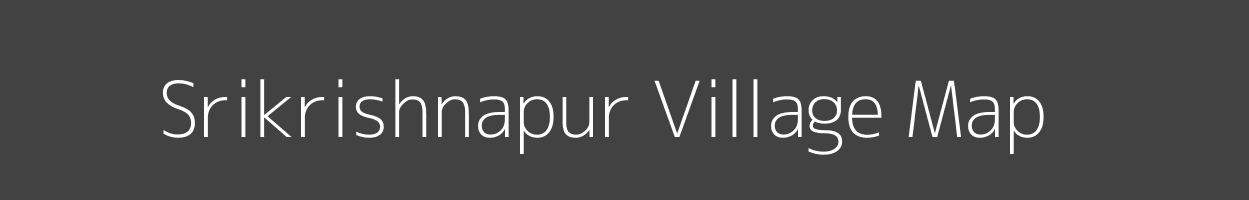 Map of Srikrishnapur Village in Odisha Image