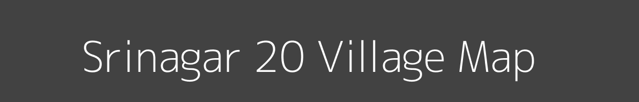 Map of Srinagar 20 Village in Haryana Image