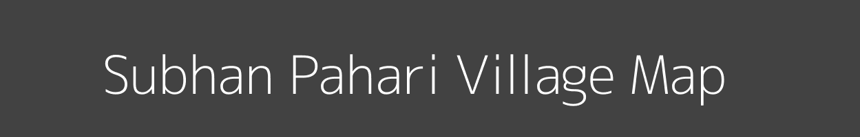 Map of Subhan Pahari Village in Jammu and Kashmir Image