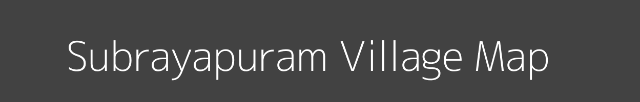 Map of Subrayapuram Village in Puducherry Image