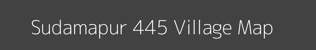 Map of Sudamapur 445 Village in Madhya Pradesh Image
