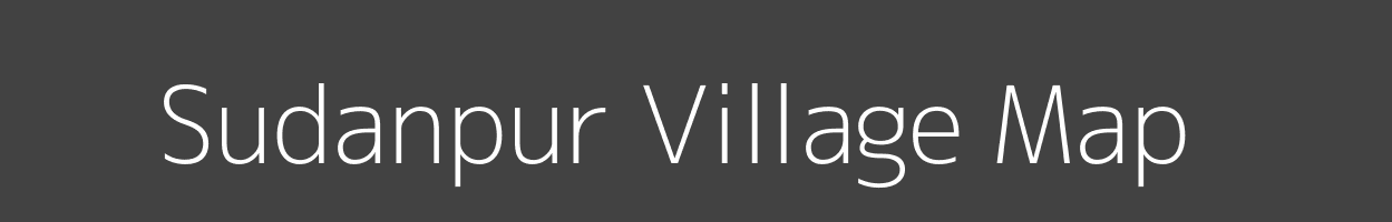 Map of Sudanpur Village in Uttar Pradesh Image