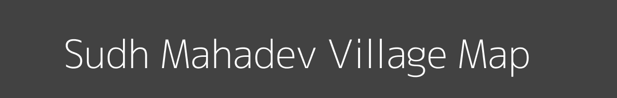 Map of Sudh Mahadev Village in Jammu and Kashmir Image